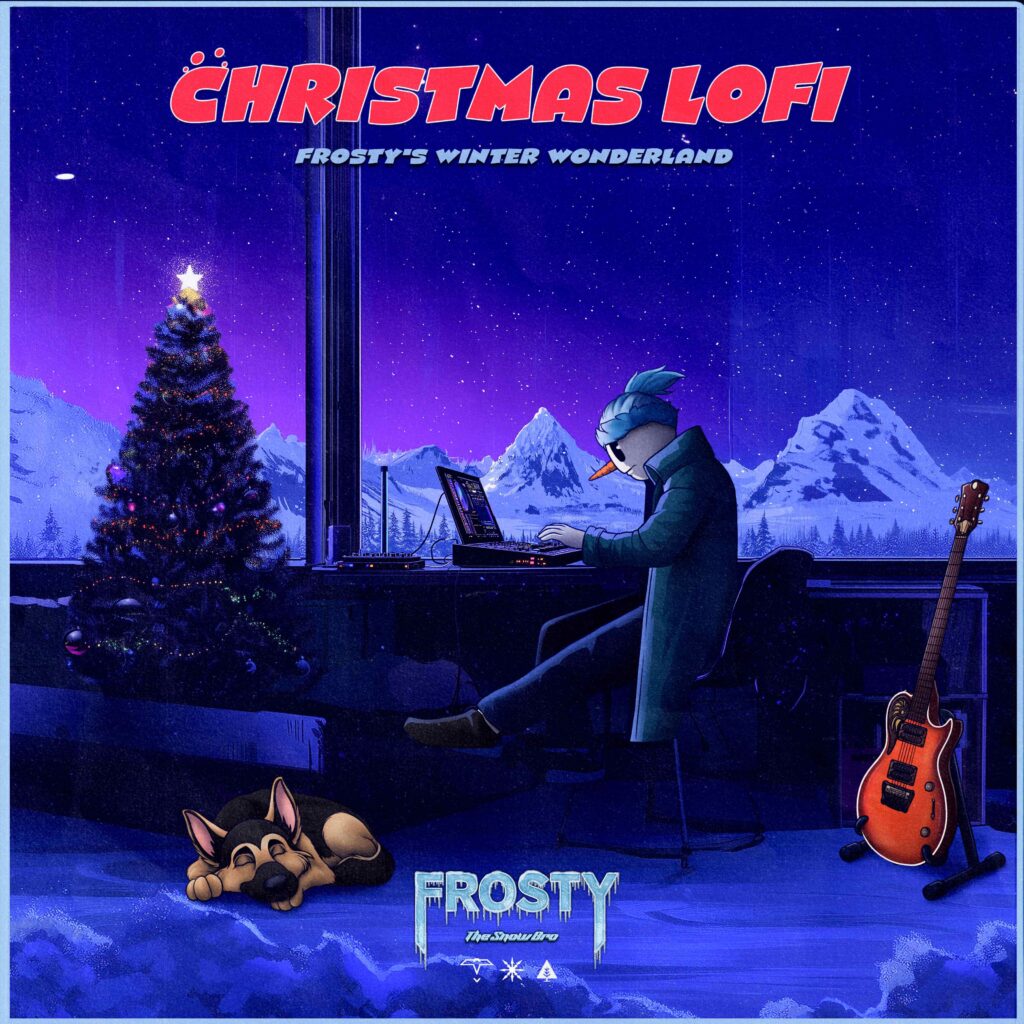 Christmas lofi, christmas music, lofi, lofi beats, frosty the snowman